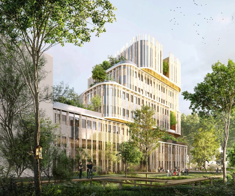 Nice Méridia Vue Sunset Finale3 12x10 - © agence A+ Architecture