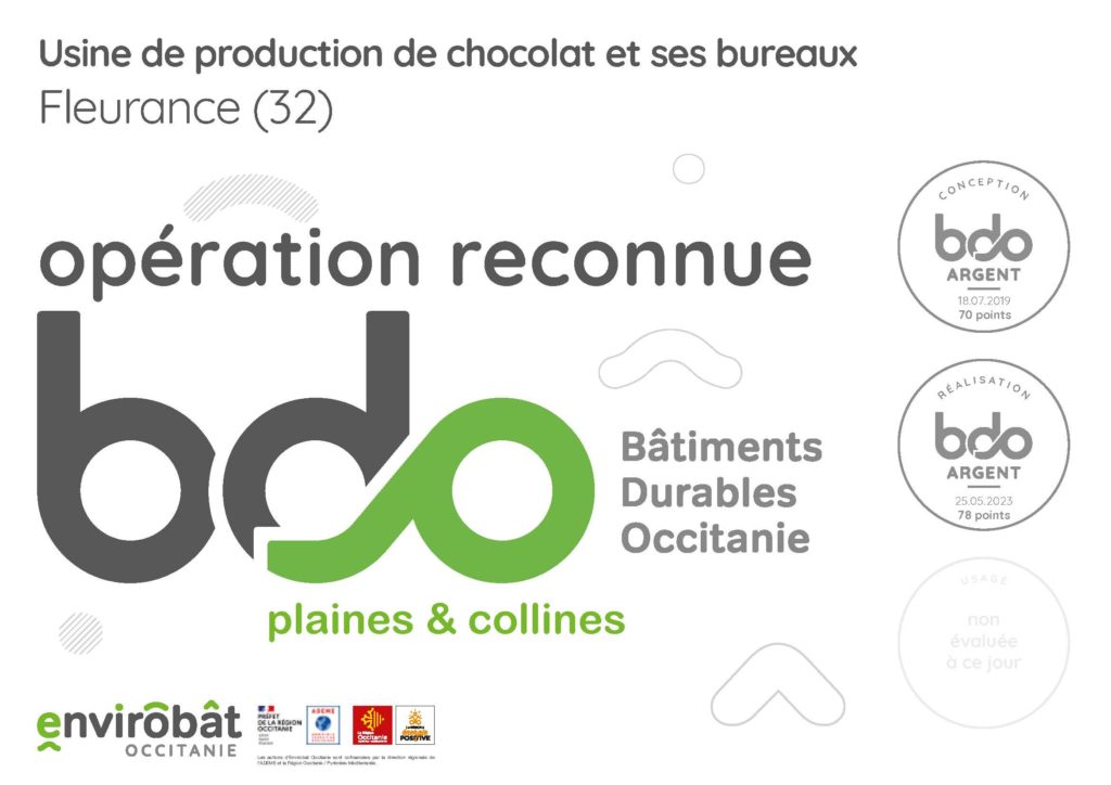 Niveau argent des BDO pour la phase de réalisation d’Ethiquable à Fleurance !​